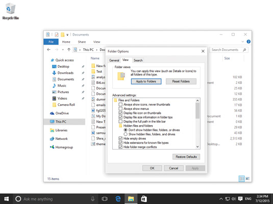 Customize File Explorer with Folder Options in Windows 3